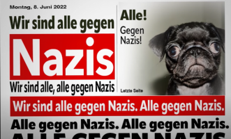 Theodor Shitstorm: “We are all, all, all against Nazis”
