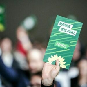 Greens in Berlin cancel party conference – fuss over tearful photo of failed presidential candidate