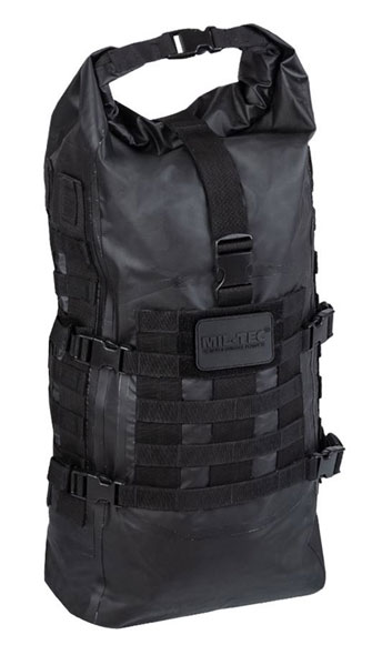 Tactical Backpack Seals Dry-Bag - schwarz