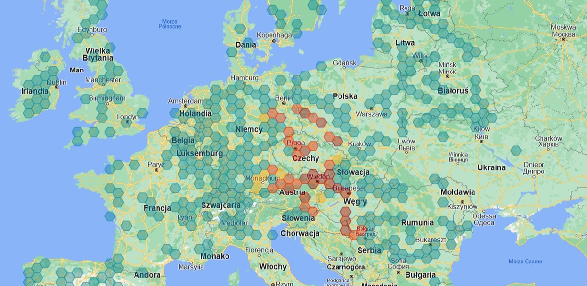 747. Water attack on Europe